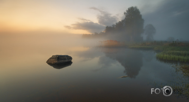 vasaras rīts Jūdažu ezerā