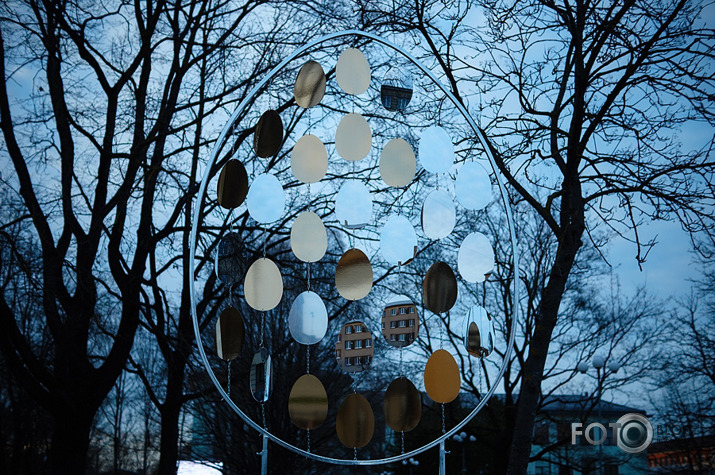 Pavasaris, pilsēta, vakars