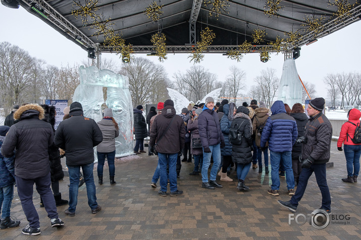 Paldies Jelgavas ledus skulptūru organizatoriem