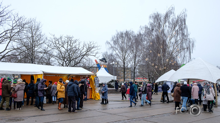 Paldies Jelgavas ledus skulptūru organizatoriem