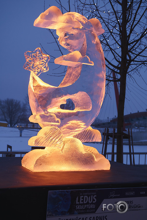Ledus skulptūras 2018 Jelgavā