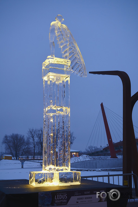 Ledus skulptūras 2018 Jelgavā