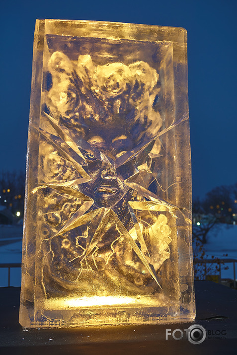Ledus skulptūras 2018 Jelgavā