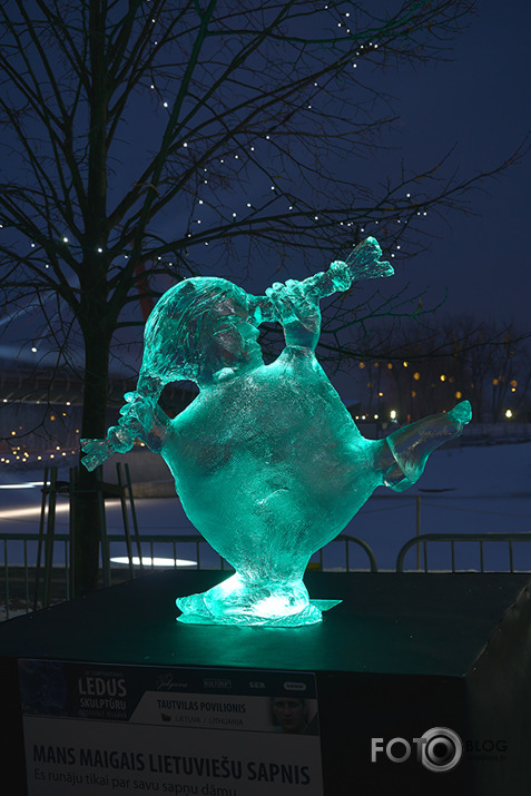 Ledus skulptūras 2018 Jelgavā