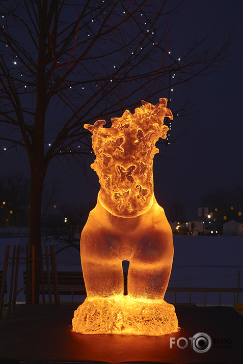 Ledus skulptūras 2018 Jelgava.
