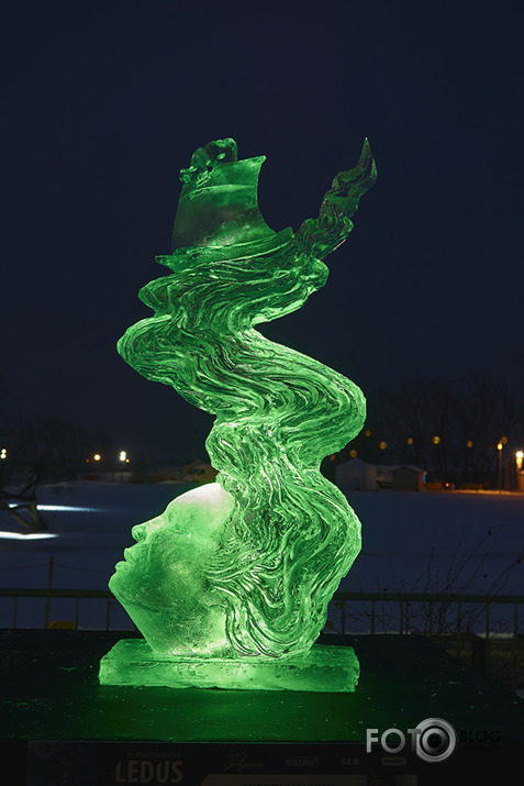 Ledus skulptūras 2018 Jelgava.