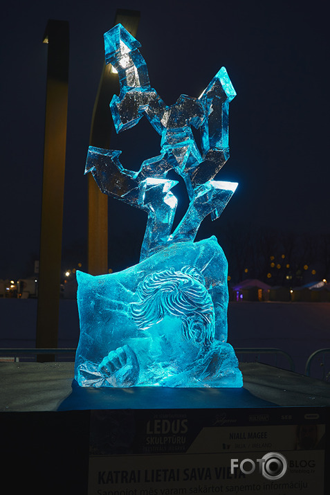 Ledus skulptūras 2018 Jelgava.