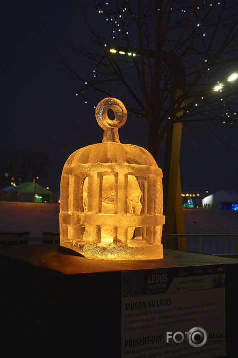 Ledus skulptūras 2018 Jelgava.