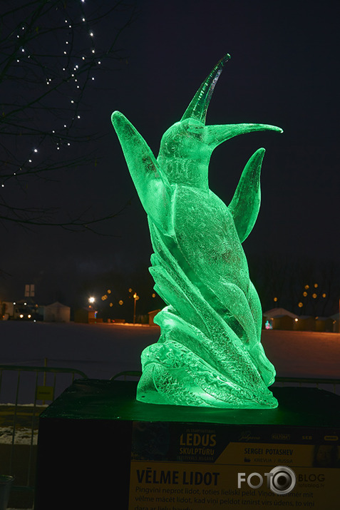 Ledus skulptūras 2018 Jelgava.