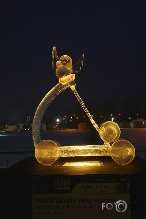 Ledus skulptūras 2018 Jelgava.