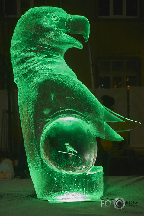 20. Ledus skulptūru festivāls 2018 Jelgavā