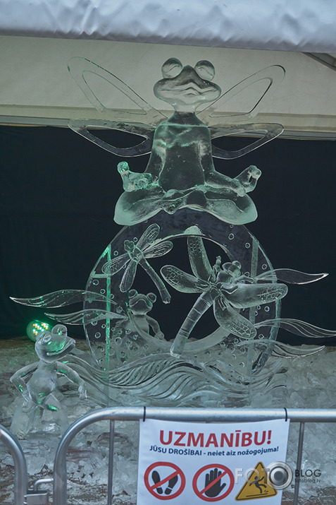 20. Ledus skulptūru festivāls 2018 Jelgavā