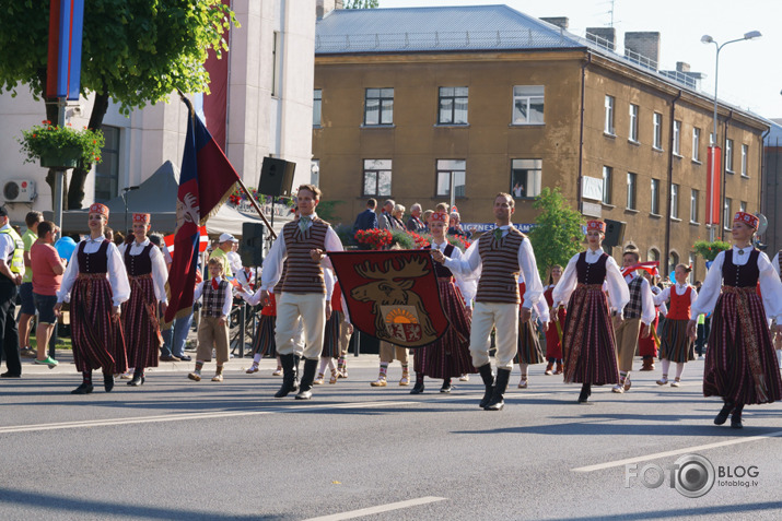 Jelgavas pilsētas svētku gājiens  2018