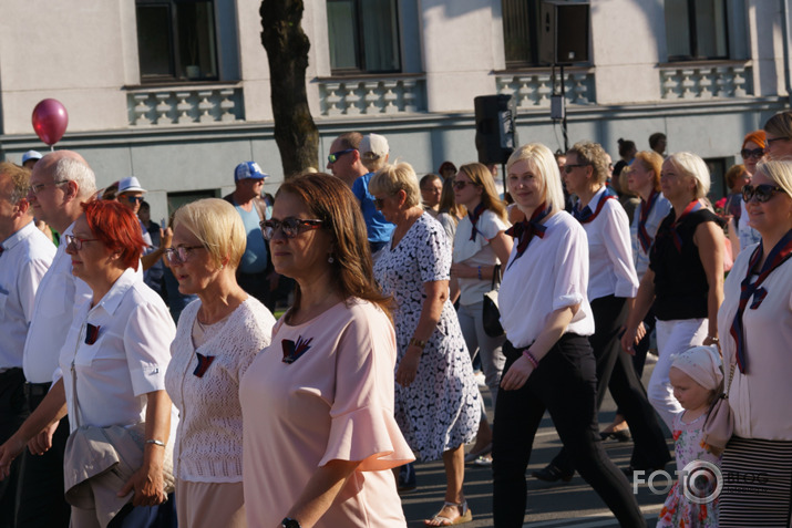 Jelgavas pilsētas svētku gājiens  2018