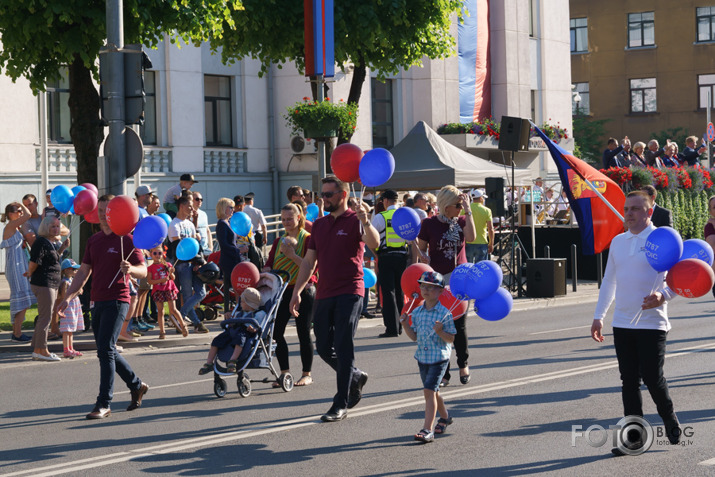 Jelgavas pilsētas svētku gājiens  2018