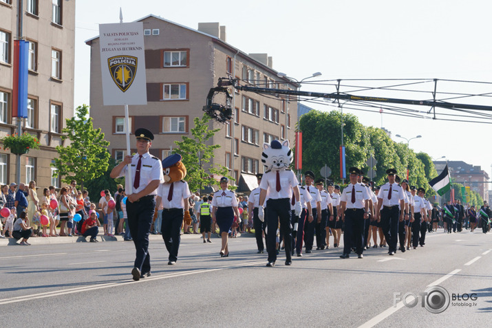 Jelgavas pilsētas svētku gājiens  2018