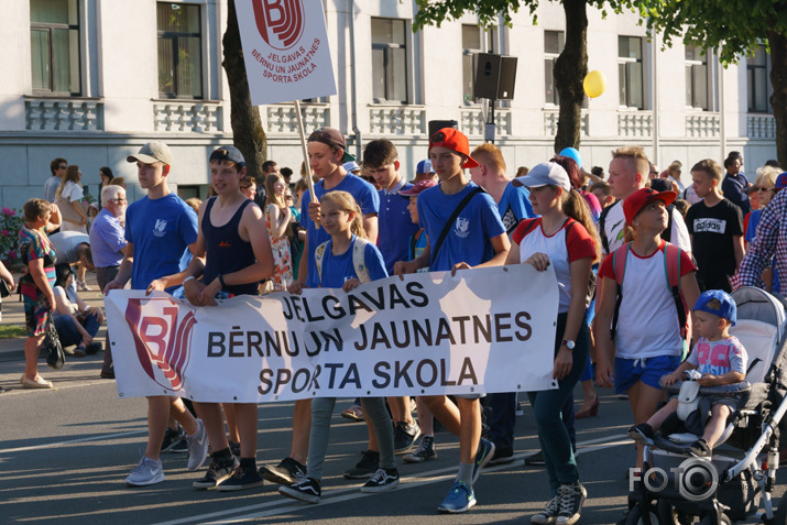 Jelgavas pilsētas svētku gājiens  2018 VI