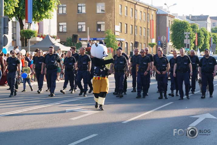 Jelgavas pilsētas svētku gājiens  2018 IX