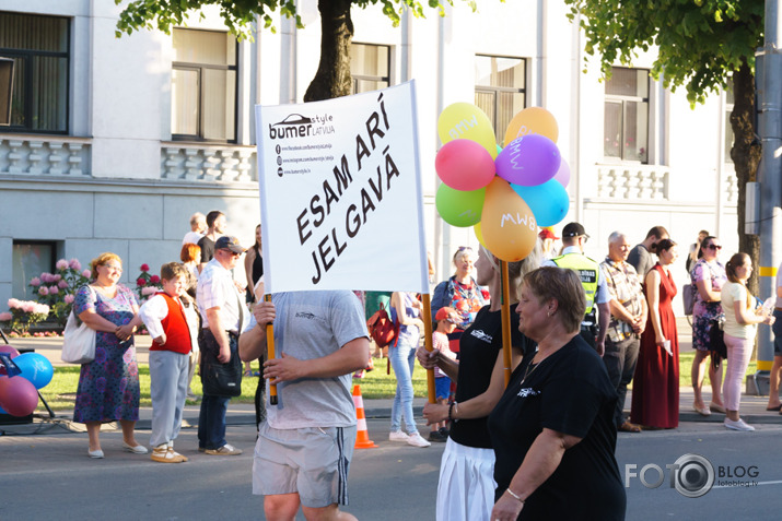 Jelgavas pilsētas svētku gājiens  2018 XII