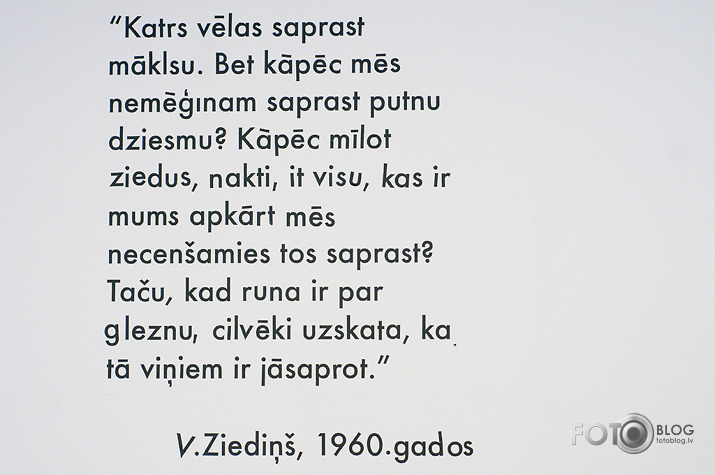 Visvaldis Ziediņš "Back to the future" Carevā