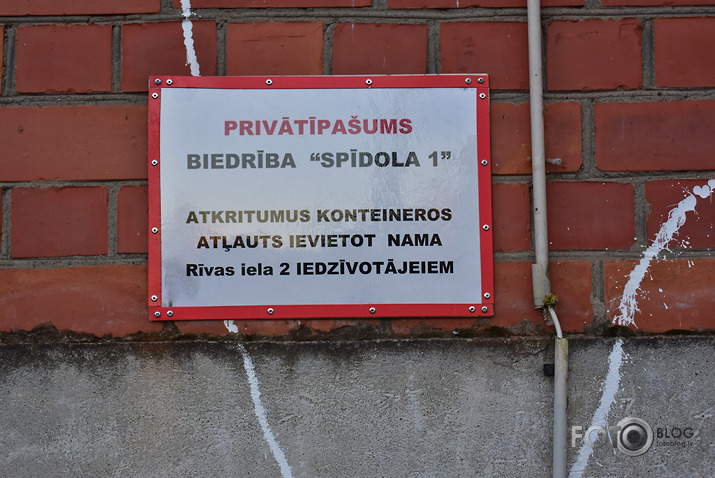nemēslo mežā!