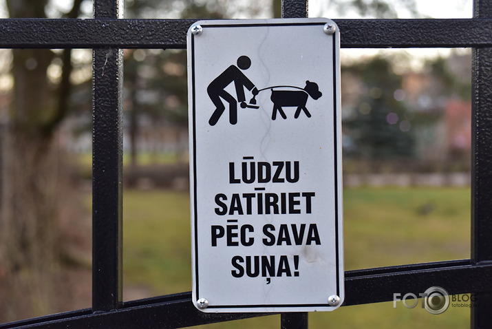 nemēslo mežā!