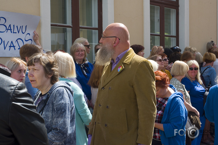 pedagogi draud ar streiku