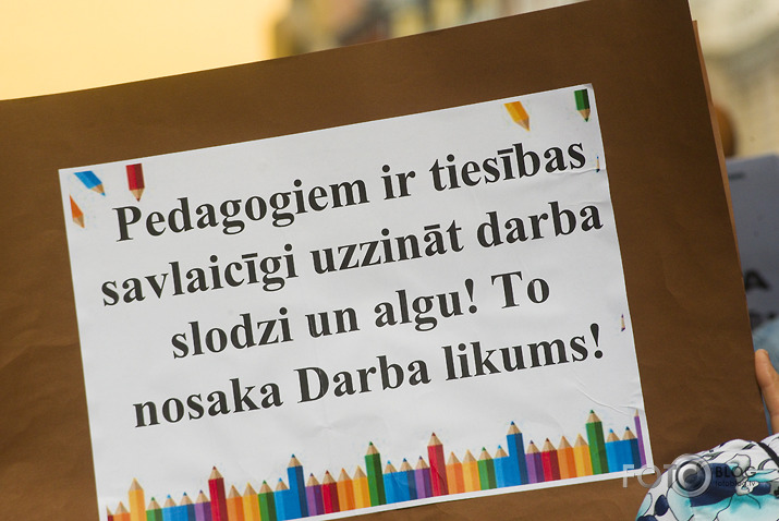 pedagogi draud ar streiku