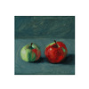 Glezna - Klusā daba ar āboliem