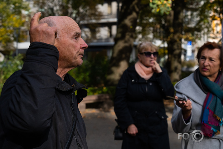 iestāšanās pret nu jau nokoptā de Tolli pieminekļa nokopšanu