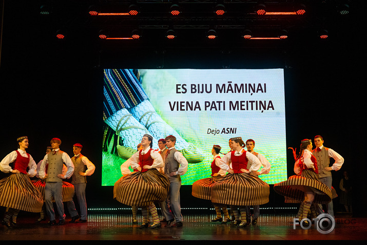 deju koncerts Ziemeļblāzmas klubā