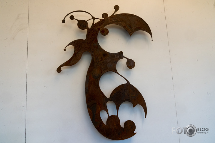 Artūra Dimitera izstāde Rietumu bankas izstāžu zālē