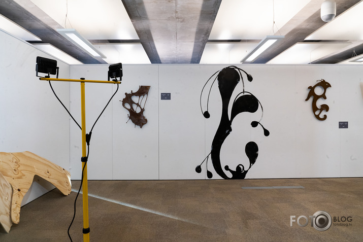 Artūra Dimitera izstāde Rietumu bankas izstāžu zālē