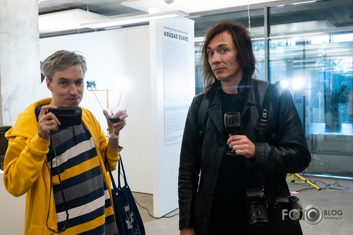 Artūra Dimitera izstāde Rietumu bankas izstāžu zālē