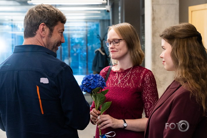 Artūra Dimitera izstāde Rietumu bankas izstāžu zālē