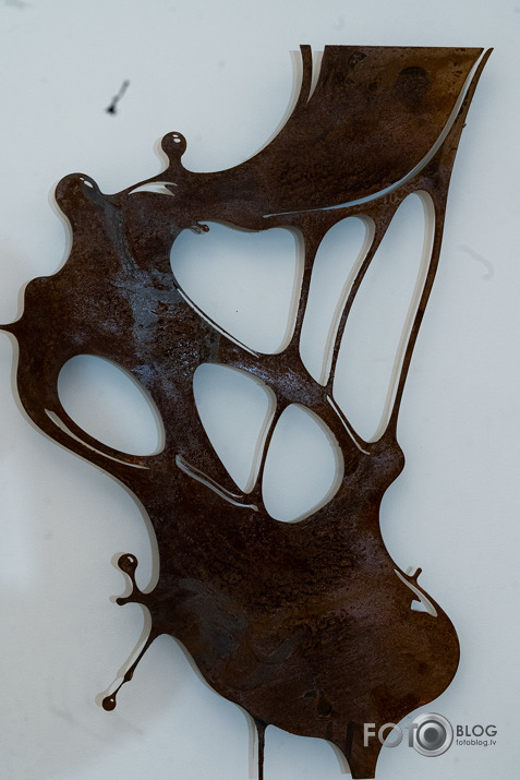 Artūra Dimitera izstāde Rietumu bankas izstāžu zālē