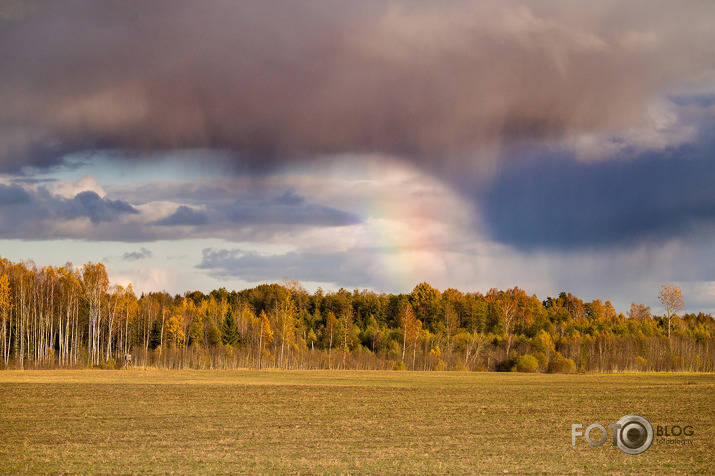 Varavīksne oktobrī