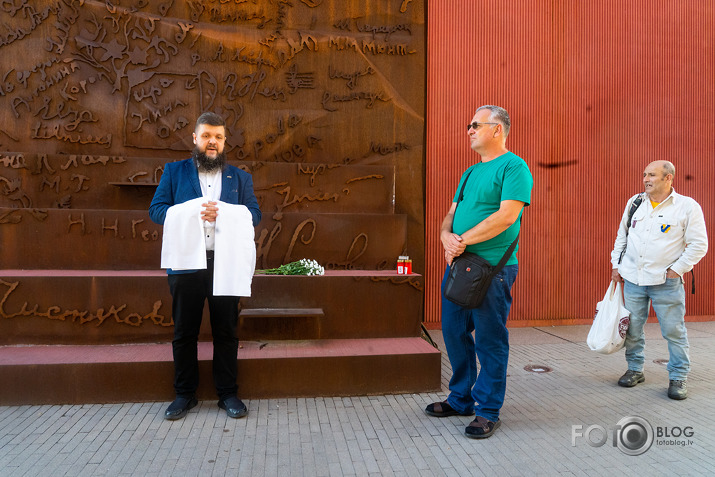 pretošanās kustības rašanās lāģerī gadadienas atzīmēšana pie Taktiļa