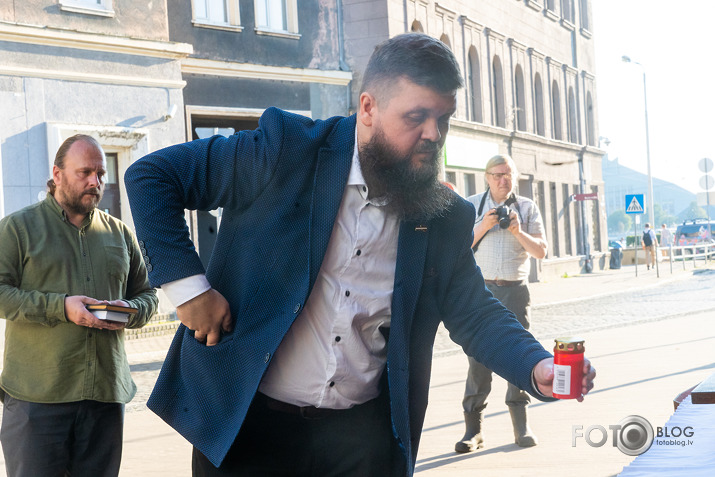 pretošanās kustības rašanās lāģerī gadadienas atzīmēšana pie Taktiļa