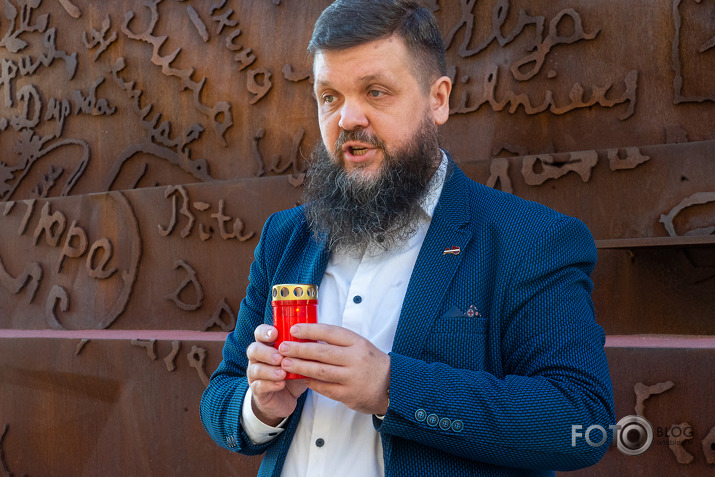 pretošanās kustības rašanās lāģerī gadadienas atzīmēšana pie Taktiļa