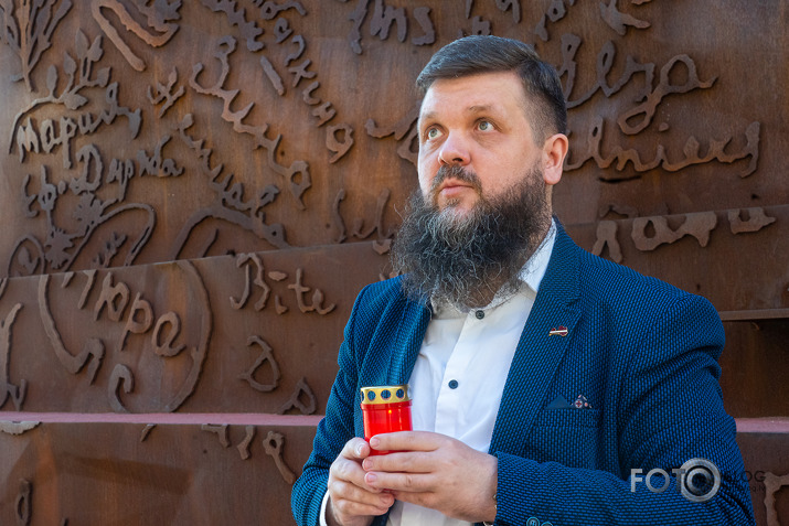 pretošanās kustības rašanās lāģerī gadadienas atzīmēšana pie Taktiļa