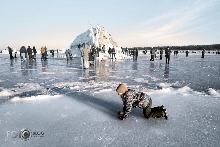 Pie nogrimušā kuģīša.